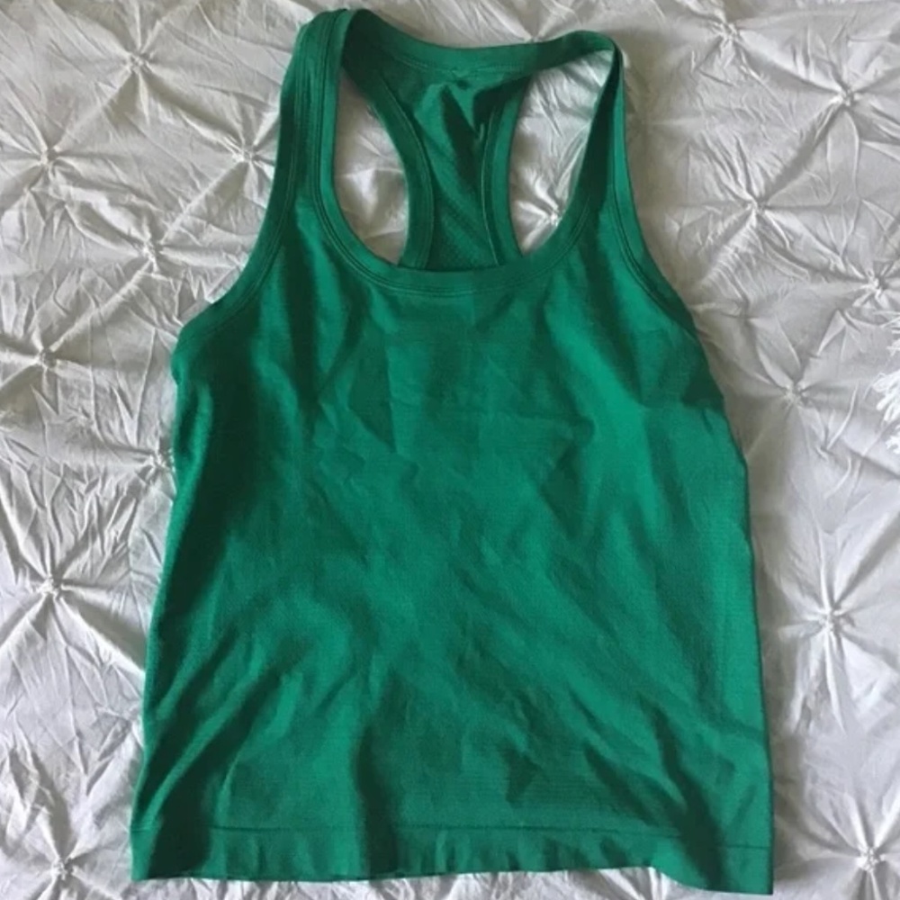 Lululemon green tank top